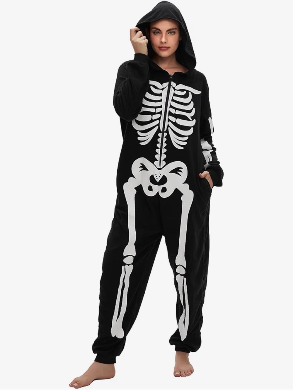 Halloween Skeleton Onesie